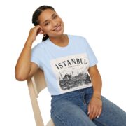 Istanbul Türkiye Skyline T-Shirt — Vintage Cityscape Travel Tee - Image 35
