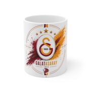 Galatasaray Crest Ceramic Mug – 1905 Football Club Logo Coffee Cup