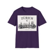 Zürich Skyline T-Shirt — Schweiz Cityscape Travel Tee - Image 35
