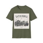 Istanbul Türkiye Skyline T-Shirt — Vintage Cityscape Travel Tee - Image 22