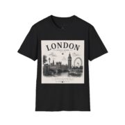 London England Vintage Skyline T-Shirt — Big Ben & London Eye Travel Tee - Image 7