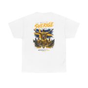 Sweden Sverige Graphic Tee – Svenska Pride Flag Lion Design - Image 2