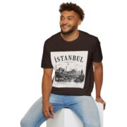 Istanbul Türkiye Skyline T-Shirt — Vintage Cityscape Travel Tee - Image 20