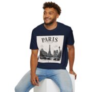 Paris France Vintage Skyline T-Shirt — Eiffel Tower Travel Tee - Image 9