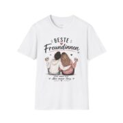 Beste Freundinnen T-Shirt – BFF Freundschaftsshirt mit Herzmotiv