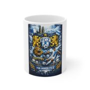 FCZ Football Crest Ceramic Mug — "Für Immer FCZ" Supporter Coffee Cup