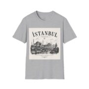 Istanbul Türkiye Skyline T-Shirt — Vintage Cityscape Travel Tee - Image 14