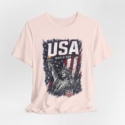 USA World Cup T-Shirt — Patriotic Soccer Tee with Statue of Liberty & Flag - Image 8