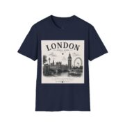 London England Vintage Skyline T-Shirt — Big Ben & London Eye Travel Tee - Image 31