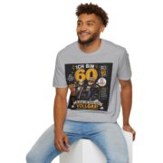 60th Birthday Motorcycle T‑Shirt — Ich bin 60! German Funny Biker Tee - Image 9