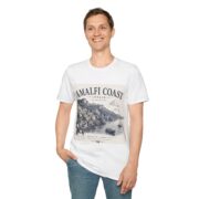 Amalfi Coast Italia Vintage Graphic T-Shirt — La Dolce Vita Travel Tee - Image 3