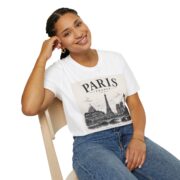 Paris France Vintage Skyline T-Shirt — Eiffel Tower Travel Tee - Image 17