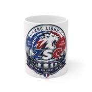 ZSC Lions Ceramic Mug – Zurich Hockey Fan Coffee Cup (Ein Team. Ein Stadt. Ein Ziel.)