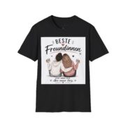 Beste Freundinnen T-Shirt – BFF Freundschaftsshirt mit Herzmotiv - Image 8