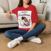 Beste Freundinnen T-Shirt – BFF Freundschaftsshirt mit Herzmotiv - Image 37