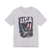 USA World Cup T-Shirt — Patriotic Soccer Tee with Statue of Liberty & Flag - Image 25