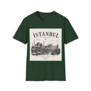 Istanbul Türkiye Skyline T-Shirt — Vintage Cityscape Travel Tee - Image 26