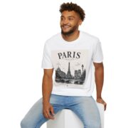 Paris France Vintage Skyline T-Shirt — Eiffel Tower Travel Tee - Image 18