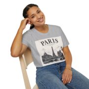 Paris France Vintage Skyline T-Shirt — Eiffel Tower Travel Tee - Image 14