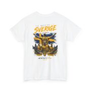 Sweden Sverige Graphic Tee – Svenska Pride Flag Lion Design - Image 4