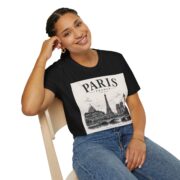 Paris France Vintage Skyline T-Shirt — Eiffel Tower Travel Tee - Image 20