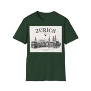 Zürich Skyline T-Shirt — Schweiz Cityscape Travel Tee - Image 15