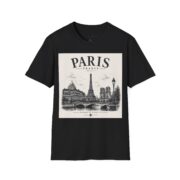 Paris France Vintage Skyline T-Shirt — Eiffel Tower Travel Tee - Image 19