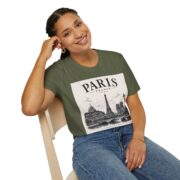 Paris France Vintage Skyline T-Shirt — Eiffel Tower Travel Tee - Image 26