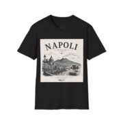 Napoli Italia Vintage T-Shirt — Italian Travel Tee with Mount Vesuvius Illustration - Image 5