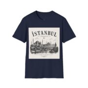 Istanbul Türkiye Skyline T-Shirt — Vintage Cityscape Travel Tee - Image 38