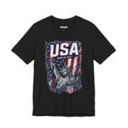 USA World Cup T-Shirt — Patriotic Soccer Tee with Statue of Liberty & Flag - Image 9