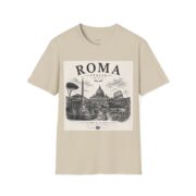 Roma Italia Graphic T-Shirt — Vintage Rome Cityscape Tee - Image 11