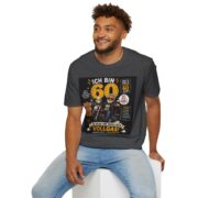 60th Birthday Motorcycle T‑Shirt — Ich bin 60! German Funny Biker Tee - Image 18