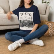Tokyo Skyline T-Shirt — Vintage Japan Travel Tee - Image 30