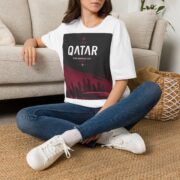 Qatar FIFA World Cup 2026 T-Shirt — National Stadium Fan Tee - Image 2