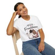 Beste Freundinnen T-Shirt – BFF Freundschaftsshirt mit Herzmotiv - Image 5
