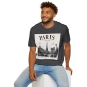 Paris France Vintage Skyline T-Shirt — Eiffel Tower Travel Tee - Image 30