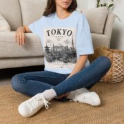 Tokyo Skyline T-Shirt — Vintage Japan Travel Tee - Image 26