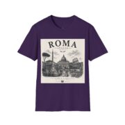 Roma Italia Graphic T-Shirt — Vintage Rome Cityscape Tee - Image 35
