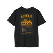 Australia Soccerroos T‑Shirt — Vintage Kangaroo & Flag Soccer Fan Tee - Image 8