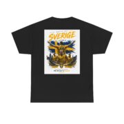 Sweden Sverige Graphic Tee – Svenska Pride Flag Lion Design - Image 6