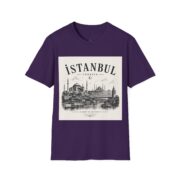 Istanbul Türkiye Skyline T-Shirt — Vintage Cityscape Travel Tee - Image 42