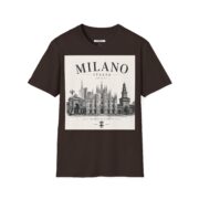 Milano Italia Skyline T-Shirt — Vintage Duomo Graphic Tee - Image 19