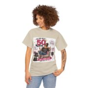 50 & Fabulous Birthday T-Shirt (German: Ich bin nicht 50, ich bin 50 & Fabulous) - Image 9