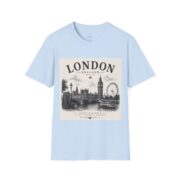 London England Vintage Skyline T-Shirt — Big Ben & London Eye Travel Tee - Image 27