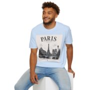 Paris France Vintage Skyline T-Shirt — Eiffel Tower Travel Tee - Image 6