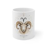 Aries Zodiac Mug — 'Widder' Ram Astrology Coffee Cup