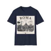 Roma Italia Graphic T-Shirt — Vintage Rome Cityscape Tee - Image 31