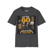 60th Birthday Motorcycle T‑Shirt — Ich bin 60! German Funny Biker Tee - Image 16