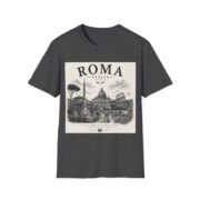 Roma Italia Graphic T-Shirt — Vintage Rome Cityscape Tee - Image 23